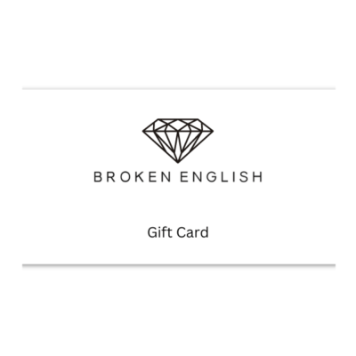 Buy Broken English Jewelry Gift Card